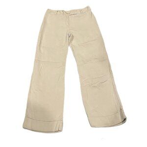Women's Tan Wide-Leg Pants